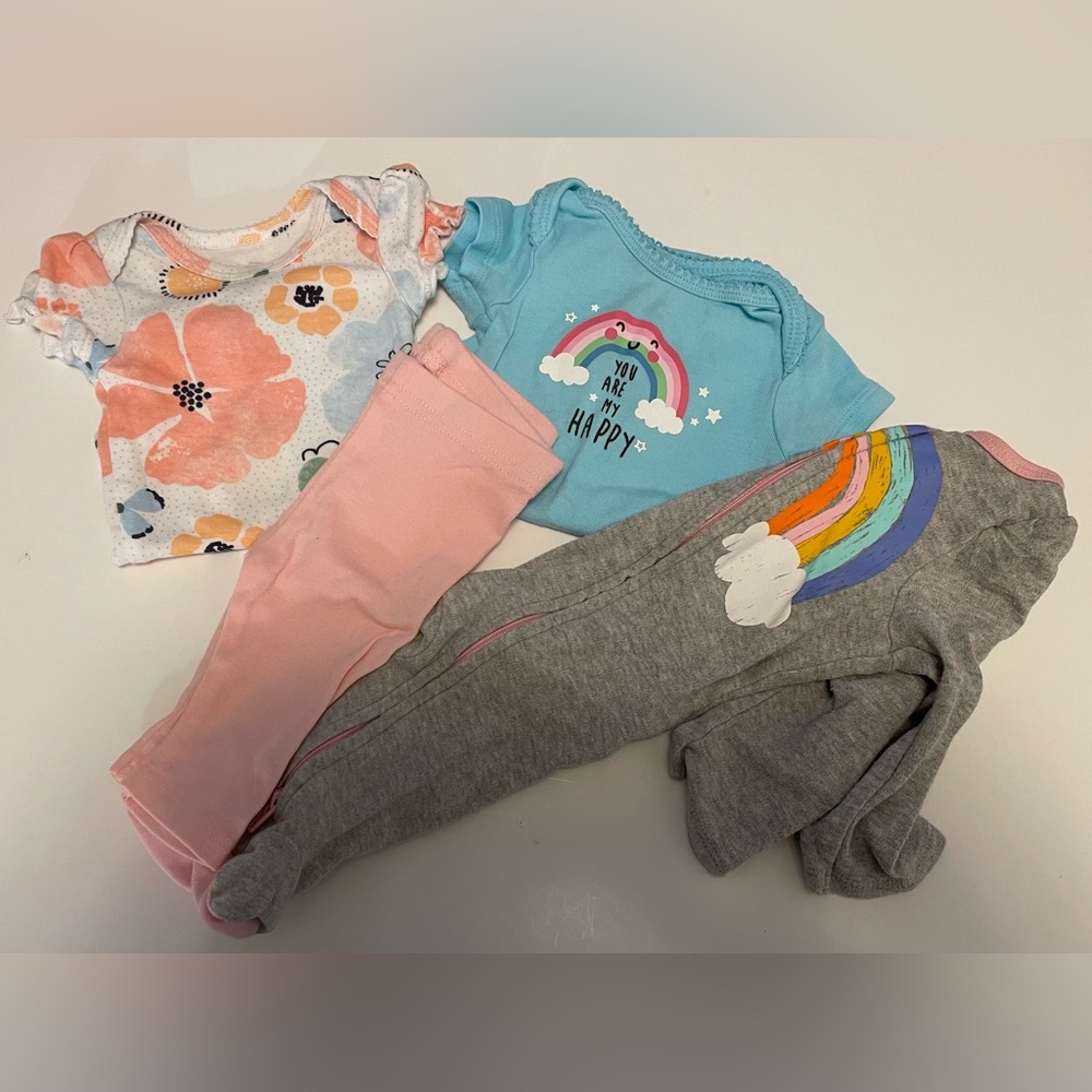 4 Piece Baby Girl Bundle